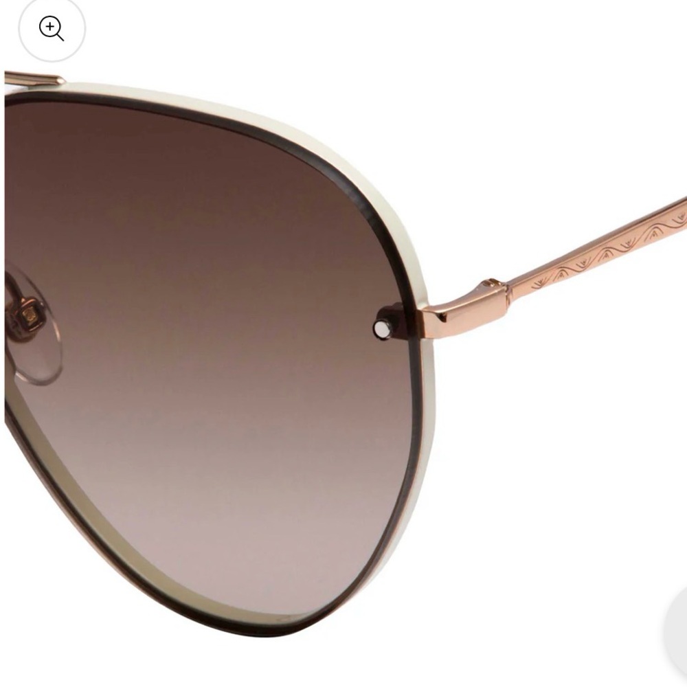 Rebecca Minkoff Gold Gloria 2 Sunglasses - Picture 6 of 11